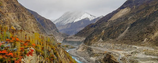 Image showing landscape of Karakoram Range in Pakistan